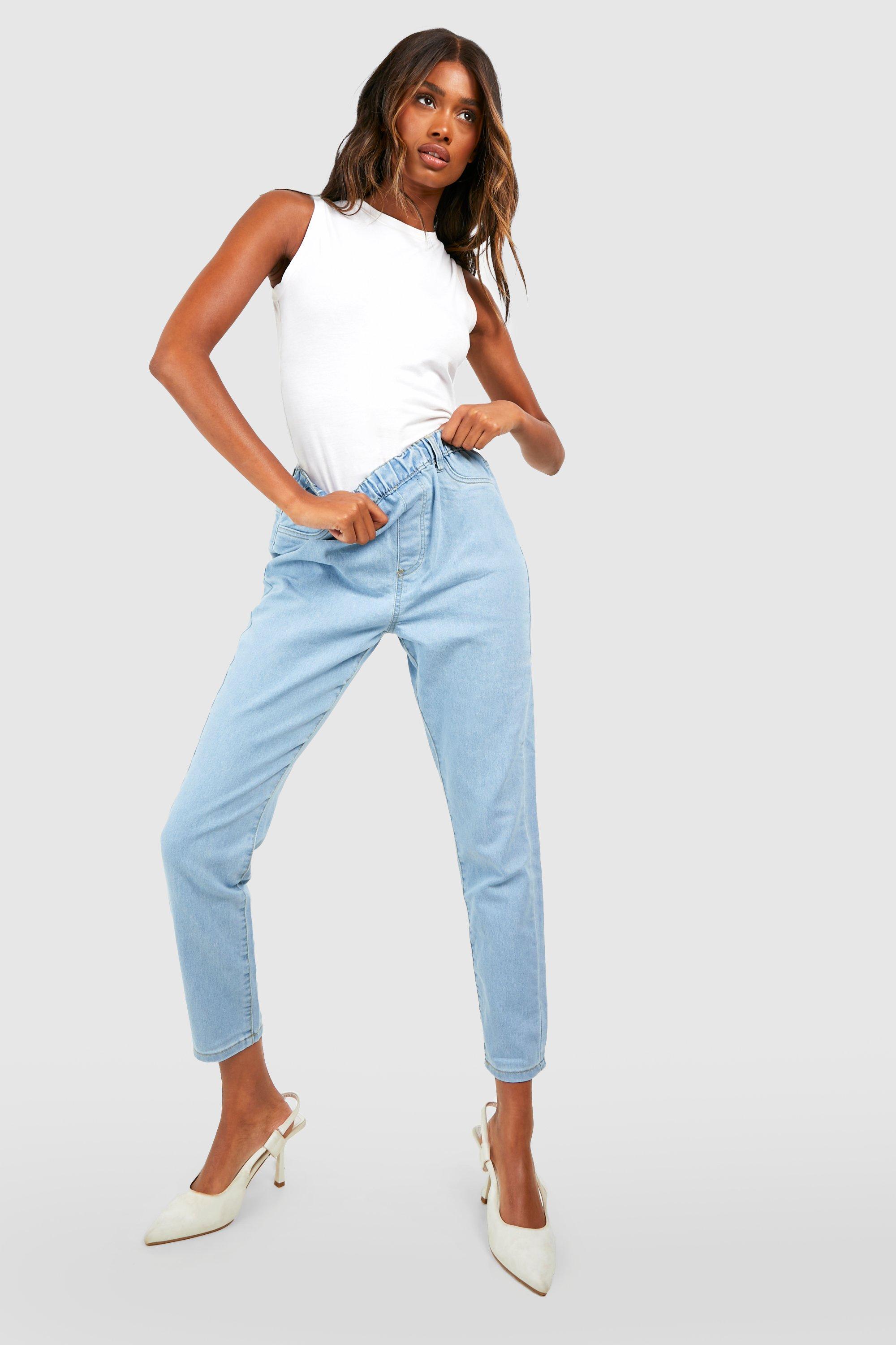 Light Blue Basics High Waisted Denim Jeggings